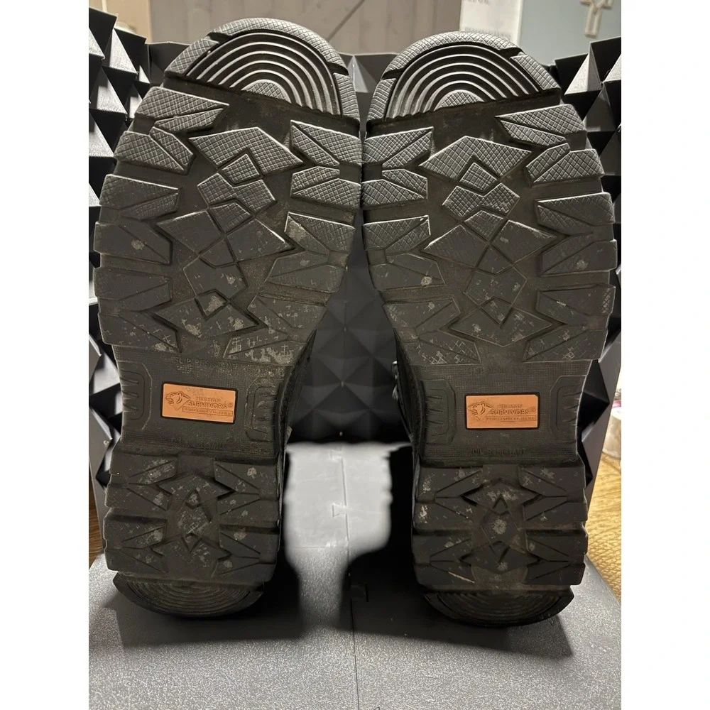 Herman Survivors Professional  Men Size 11 Work Boots Steel Toe ASTM F2413‑18